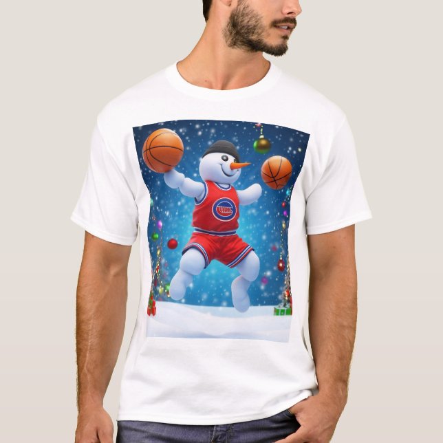 Camiseta Hoops de Natal (Frente)