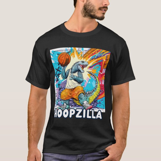 Camiseta Hoopzilla: A Duna Mais Fregada (Frente)