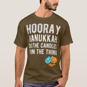 Camiseta Hooray Hanukkah Funny Dreidel Game Jewish Holiday
