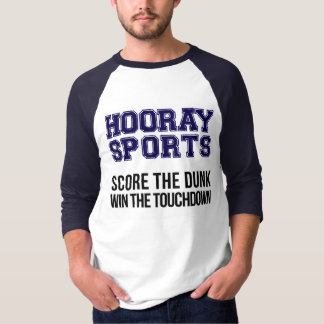 Camiseta Hooray ostenta a contagem o húmido - azul/marinho