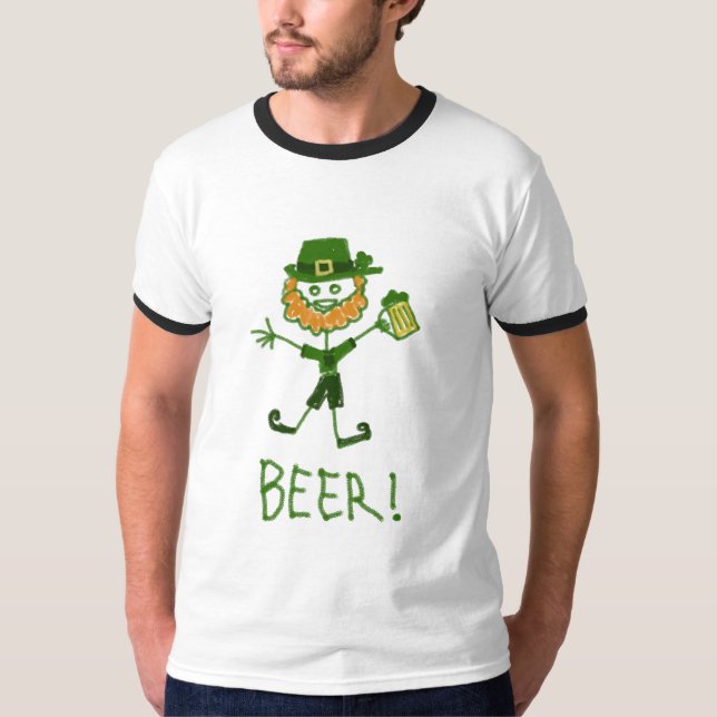 Camiseta Hooray para a cerveja! (Frente)