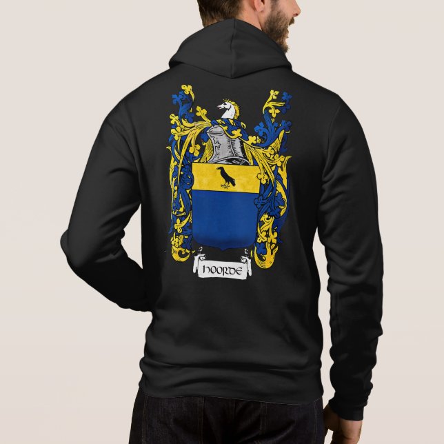 Camiseta Hoorde Casaco de Braços Hoodie (Verso)