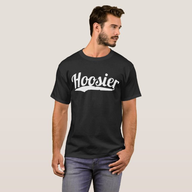 Camiseta HOOSIER The State Indiana Native Apelido Fazenda (Frente Completa)