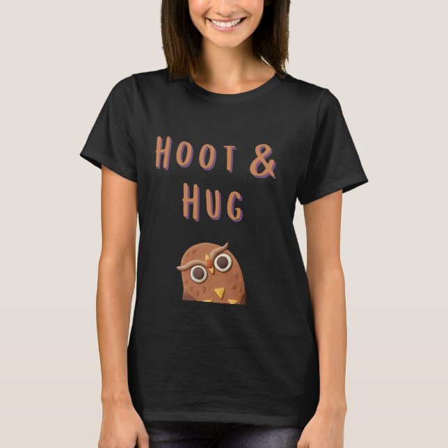 Camiseta Hoot & Hug (Frente)