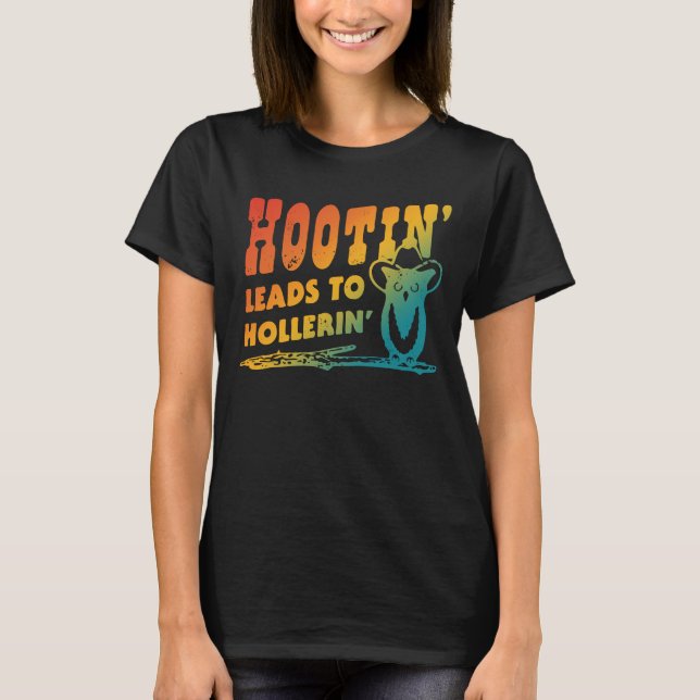 Camiseta Hootin Leva Hollerin (Frente)