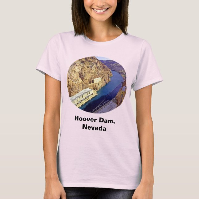 Camiseta Hoover Dam, Nevada Womens (Frente)