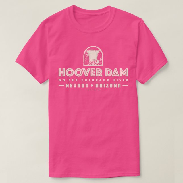 Camiseta Hoover Dam Tan (Frente do Design)