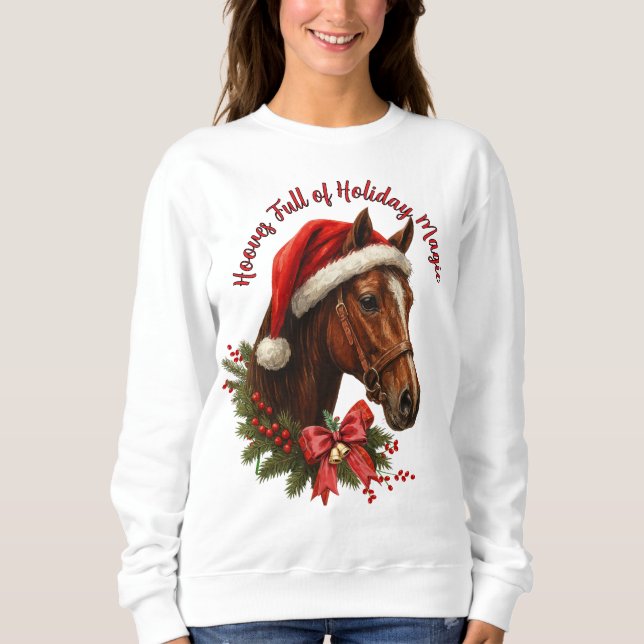 Camiseta Hooves full of Christmas Magic (Frente)