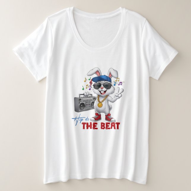 Camiseta Hop to the Beat (Frente do Design)