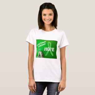Camiseta HOPE Fita de Conscientização da Doença de