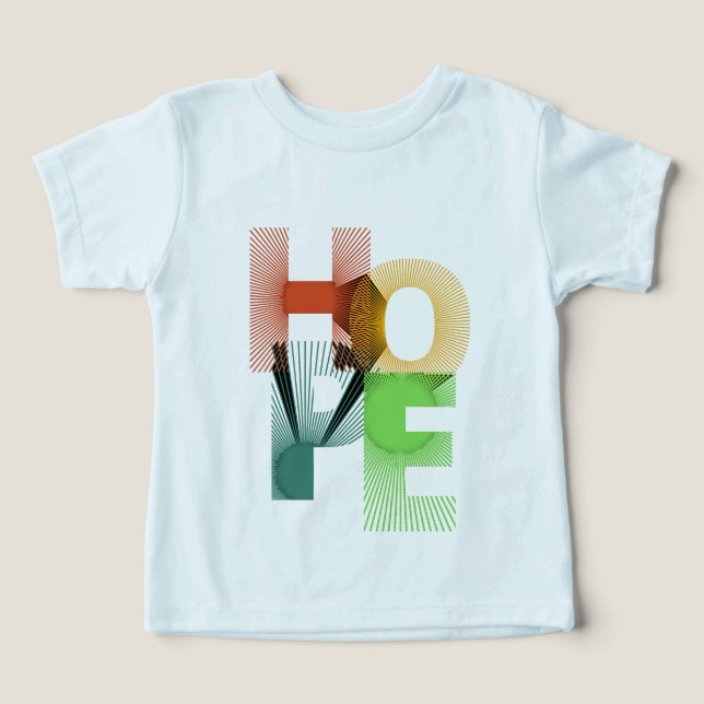 Camiseta HOPE Geometric shirt  (Design frontal)