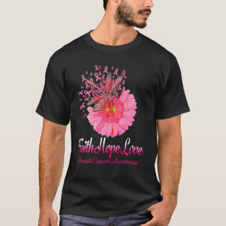 Camiseta Hope Love Breast Cancer