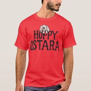 Camiseta Hoppy Ostara coelho fofo coelho primavera pagan te