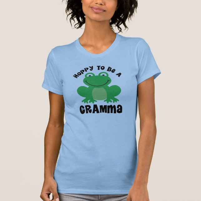 Camiseta Hoppy para ser um presente de Gramma (Frente)