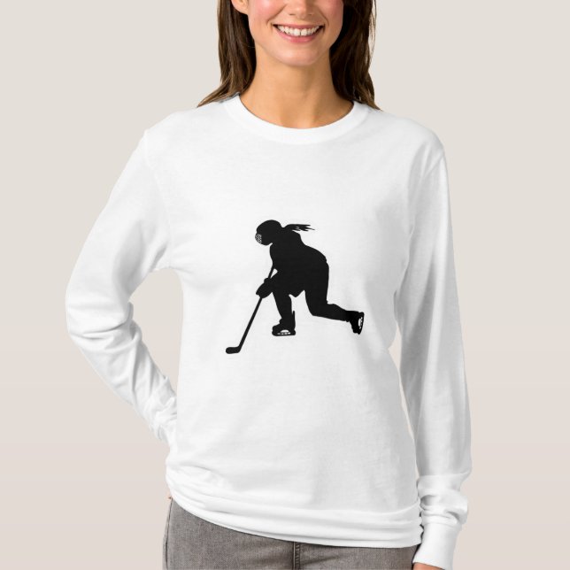 Camiseta Hóquei das raparigas (Frente)