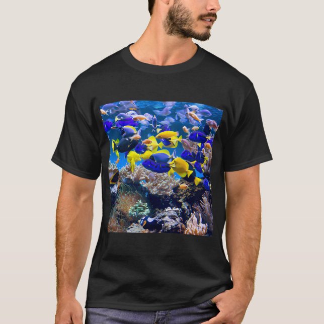 Camiseta Hóquei de Aquário de Menino (Frente)