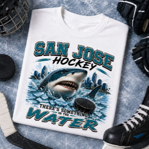 Camiseta Hóquei de San Jose, Algo na Água Tubarão