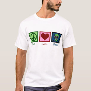 Camiseta Hóquei do amor da paz
