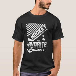 Camiseta Hóquei É Minha Estação Favorita Torcedor De Hóquei