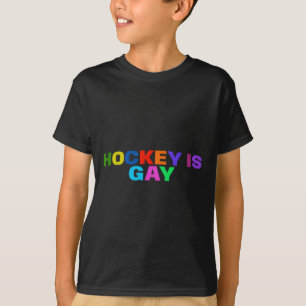 Camiseta Hóquei É Orgulho Gay