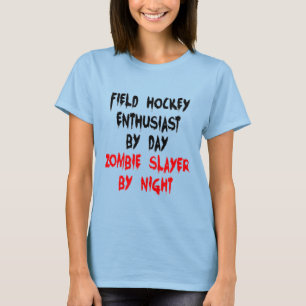 Camiseta Hóquei em campo do assassino do zombi