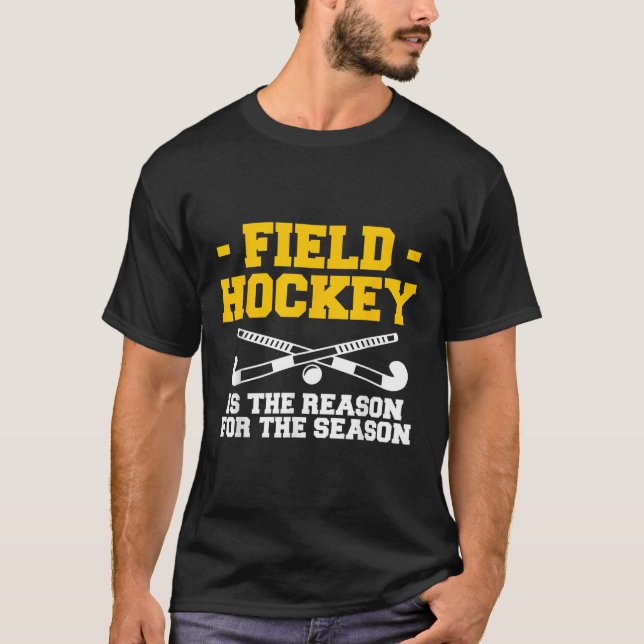 Camiseta Hóquei em Campo É a Razão da Temporada  (Frente)