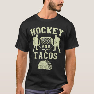 Camiseta Hóquei em Campo E Tacos Liga de Fãs Engraçado Hóqu