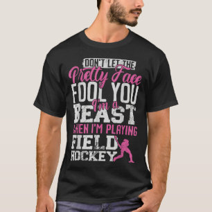 Camiseta Hóquei em Campo Não Deixe que a Cara Bonita Engane