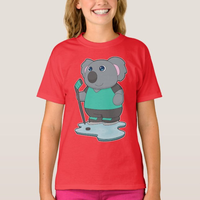 Camiseta Hóquei em gelo da Koala (Frente)