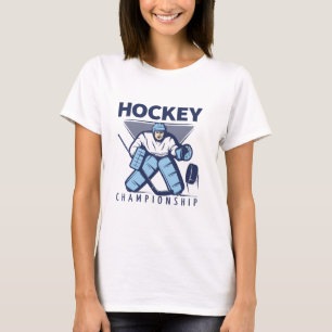 Camiseta Hóquei engraçado