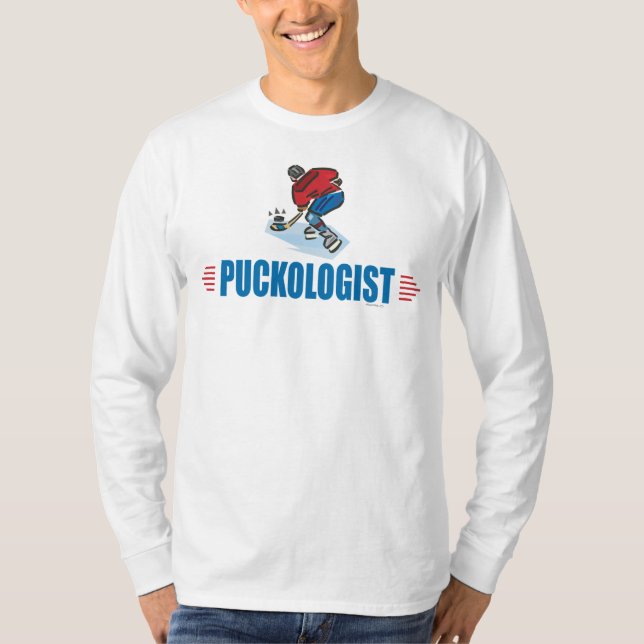 Camiseta Hóquei Humorístico no Gelo (Frente)