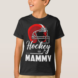 Camiseta Hóquei Mamãe Jogador de Hóquei Família Correspondê