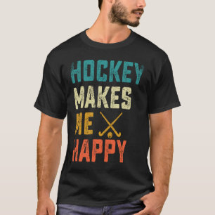 Camiseta Hóquei Me Dá Um Zamboner Hóquei Engraçado