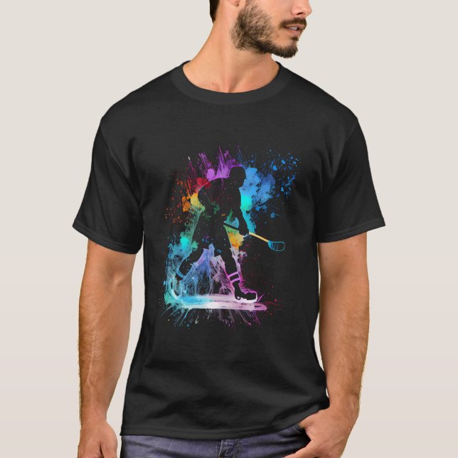 Camiseta Hóquei no gelo (Frente)