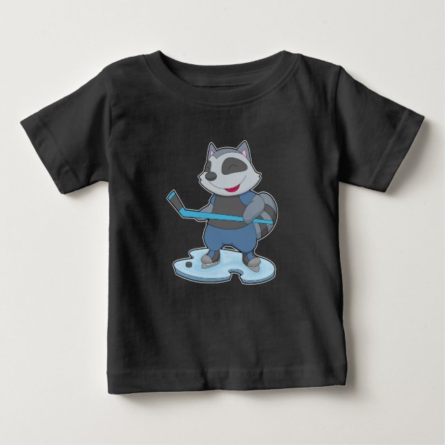 Camiseta Hóquei no gelo da Racoon (Frente)