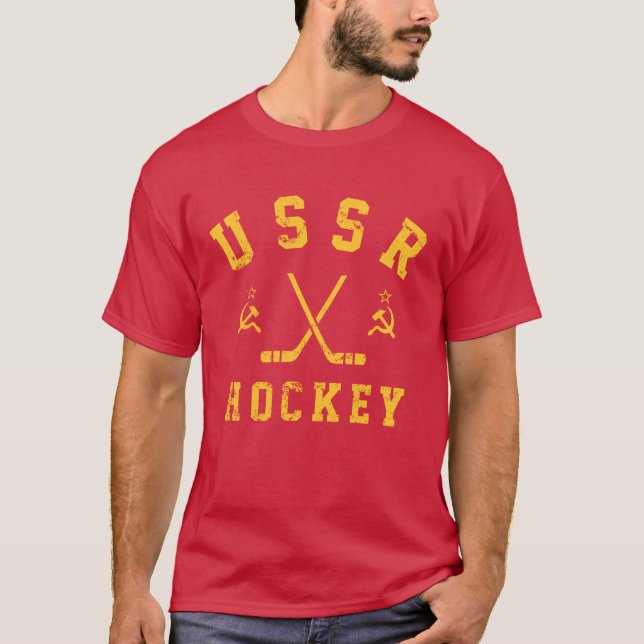 Camiseta Hóquei no gelo da URSS  (Frente)