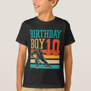 Camiseta Hóquei no Gelo de 10 anos Considerou a décima Fest