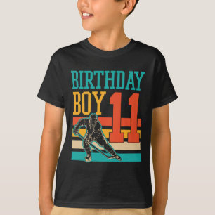 Camiseta Hóquei no Gelo de 11 anos - Festa de aniversário d