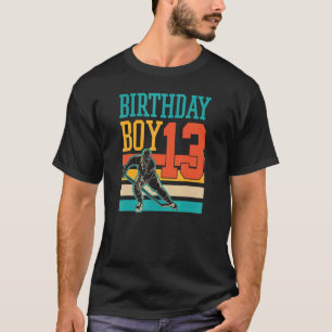 Camiseta Hóquei no Gelo de 13 anos - Festa de aniversário d