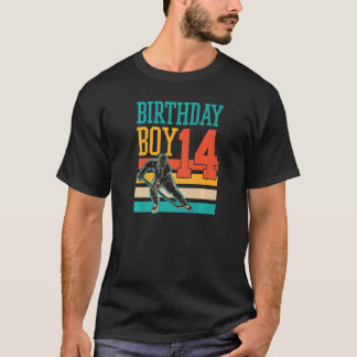 Camiseta Hóquei no Gelo de 14 anos - Festa de aniversário d