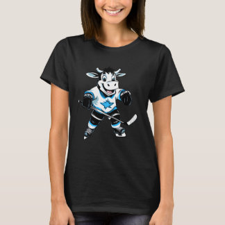 Camiseta Hóquei no Gelo de Vaca