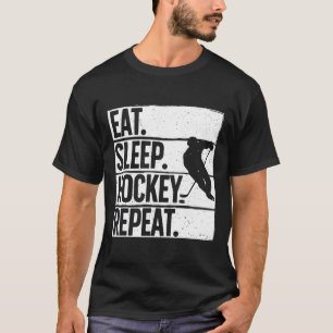 Camiseta Hóquei no Gelo Fofo Para Homens Mulheres Amante de