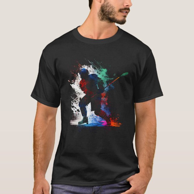 Camiseta Hóquei no gelo hóquei no gelo (Frente)