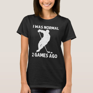 Camiseta Hóquei no Gelo Legal para Homens Mulheres Goleiro 
