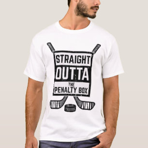 Camiseta Hóquei no Gelo Saindo Diretamente da Caixa de Pena