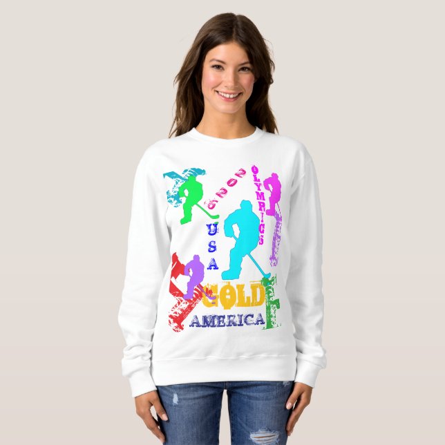 CAMISETA HÓQUEI OLÍMPICO (Frente Completa)