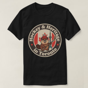 Camiseta Hóquei & Patrimônio_ Toronto Retro Canadense