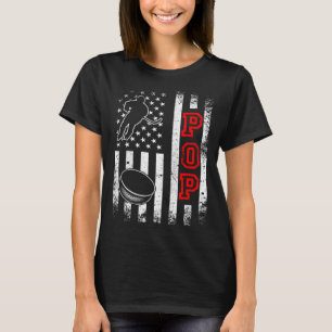 Camiseta Hóquei Pop Bandeira Americana Hóquei