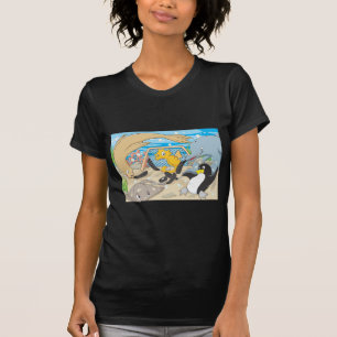 Camiseta Hóquei subaquático por animais