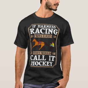 Camiseta Hor de Trote da Corrida de Cavalo de Corrida de Ha